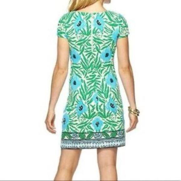 Lilly Pulitzer Layton Shift Dress in Sea Oat Ikat Sz.S - Picture 4 of 15
